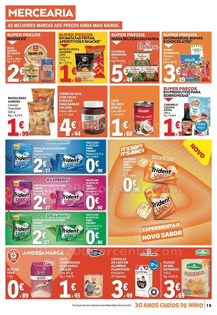Antevisão Folheto E-LECLERC Promoções de 6 a 12 agosto